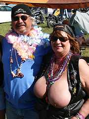 Crazy mature flashers from some public events