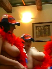 Busty Lesbians supporting Netherlands